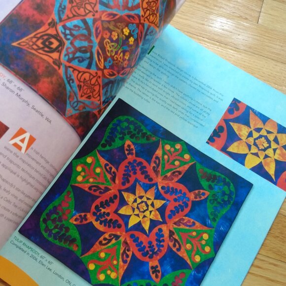 Rhapsody Quilts Quilting Sewing Pattern Book by Ricky Tim - Picture 12 of 12